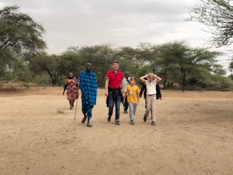 Maasai Jacob führt uns